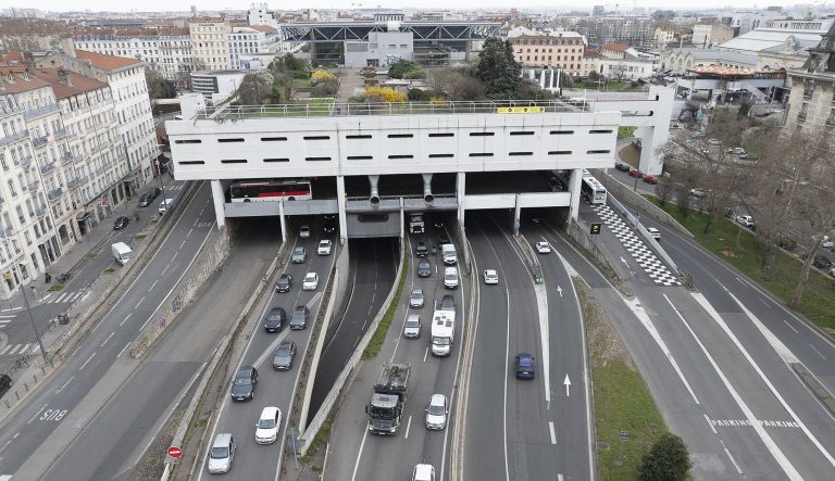 Lyon 2ème - Drone, Centre d'échange Lyon Perrache CELP