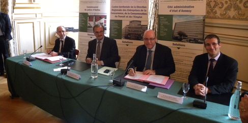 Signature des contrats de performance énergétique en préfecture (SDH/LPI) 