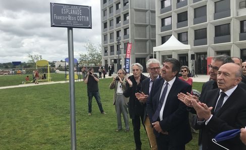 Esplanade Cottin inauguration