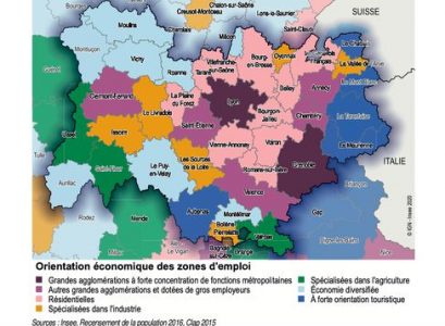 INSEE Zones d'emplois