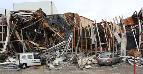 Incendie Bel-Air Camp