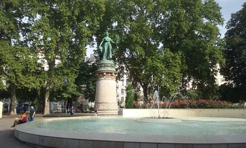 Statue de la République, place Carnot à Lyon