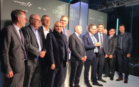 Pose de première pierre To Lyon