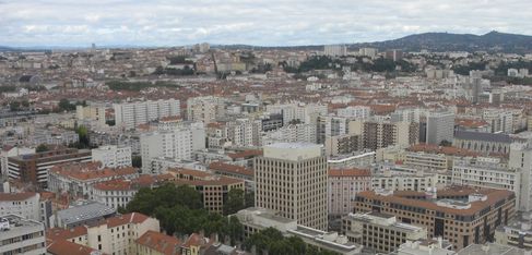 Vue du sixième arrondissement de Lyon (SDH/Lyon Pôle Immo) 