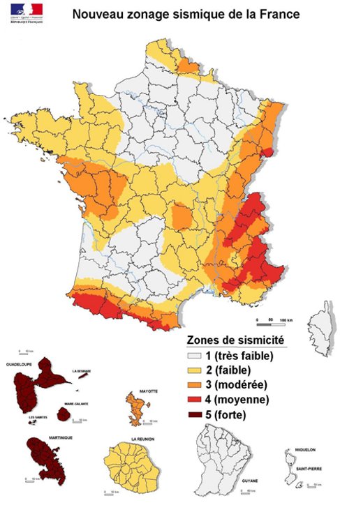 Riques de tremblement de terre en France